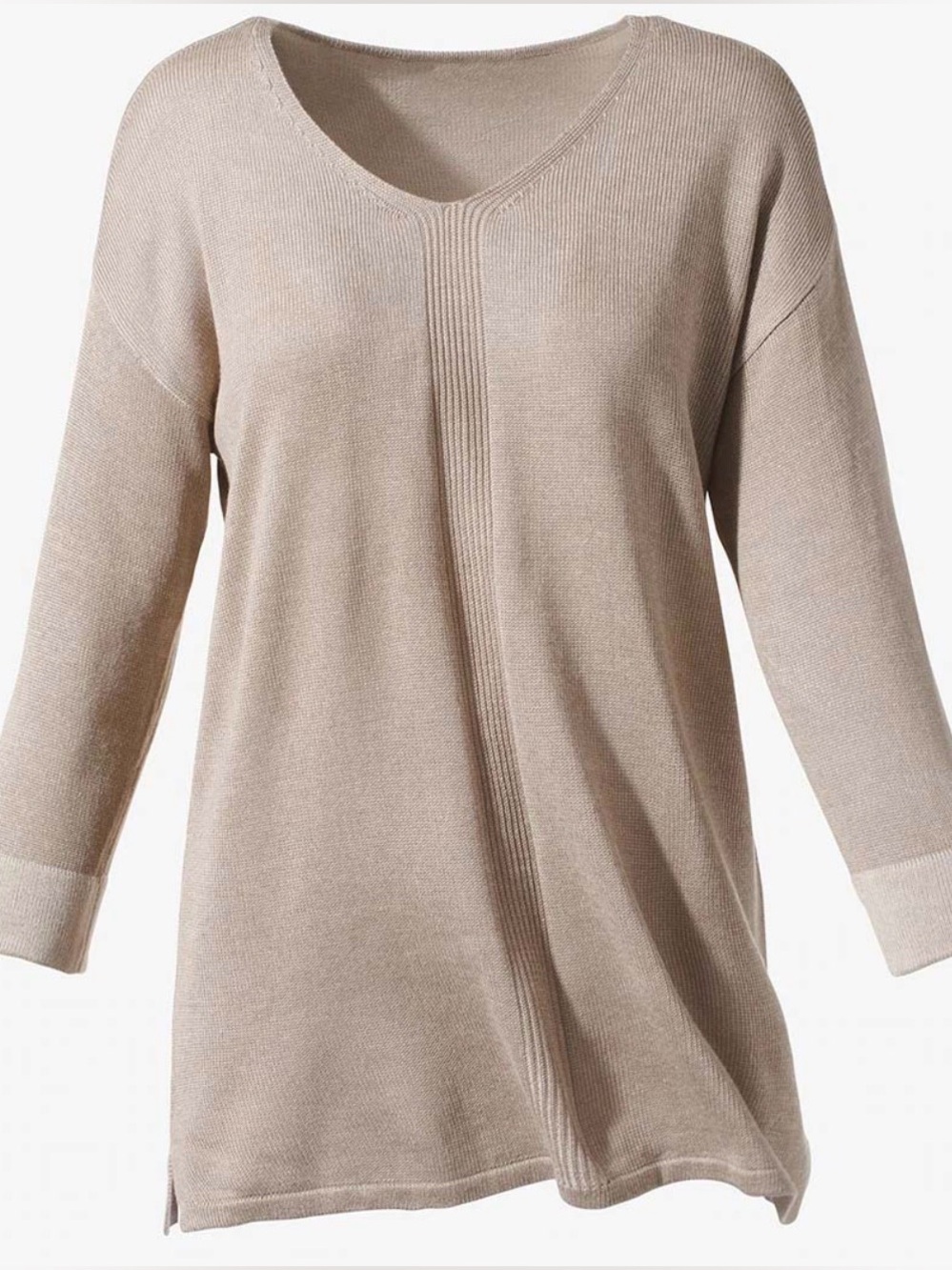 54. NWT WOMENS CHICO’S 3/XL DETAIL SWEATER - Picture 2 of 6